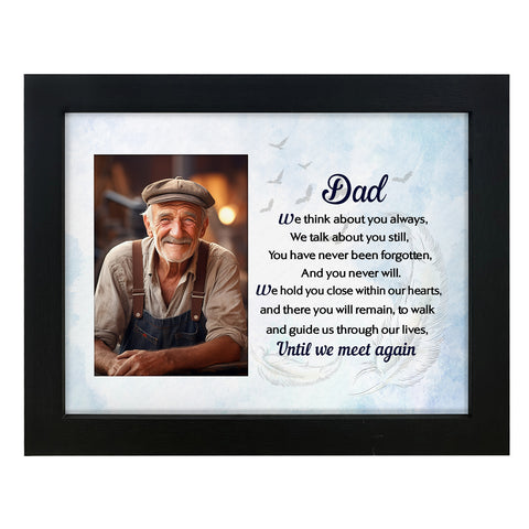 Dad Memorial Shadow Box, Dad Memory Picture Frame Sympathy gifts for Loss of Dad, Loss of Father TND8