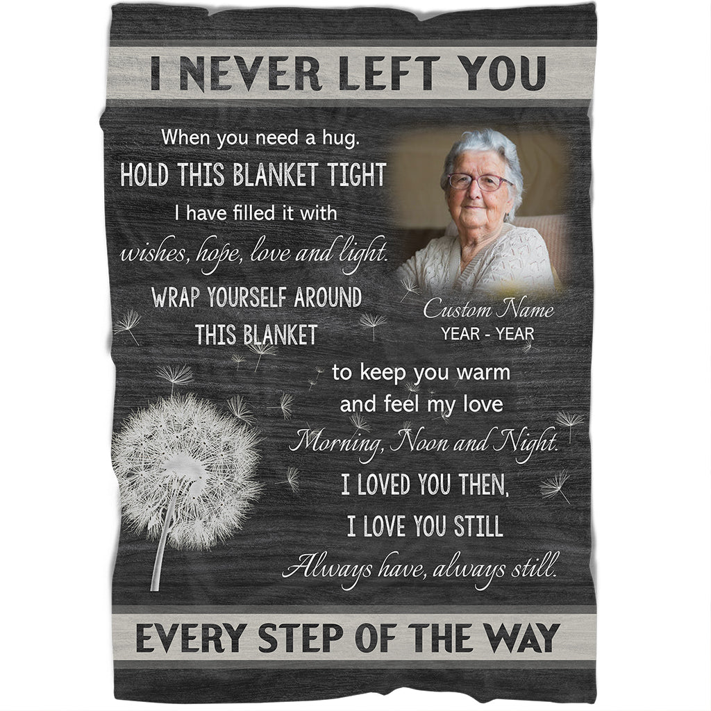 Memorial Blanket Gifts For Loss Loved One| Sympathy Blanket For Loss Dad Mom In Heaven| Remembrance Gifts MM16