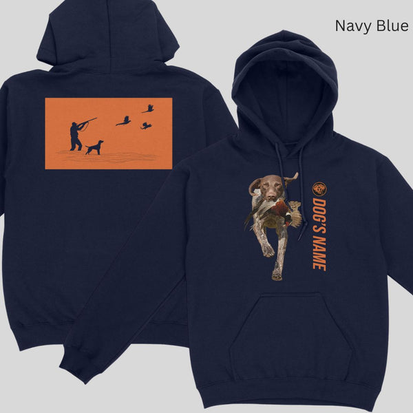 GSP - Pheasant hunting Dog custom Hoodie Shirt D03 - FSD4693