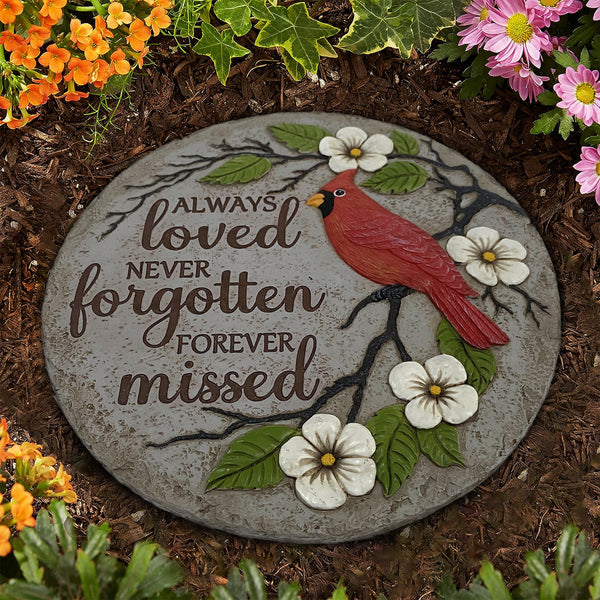 Cardinal Memorial Stones Garden Memorial gifts for Loved Ones Sympathy Gifts Loss of Mother, Father TNS5