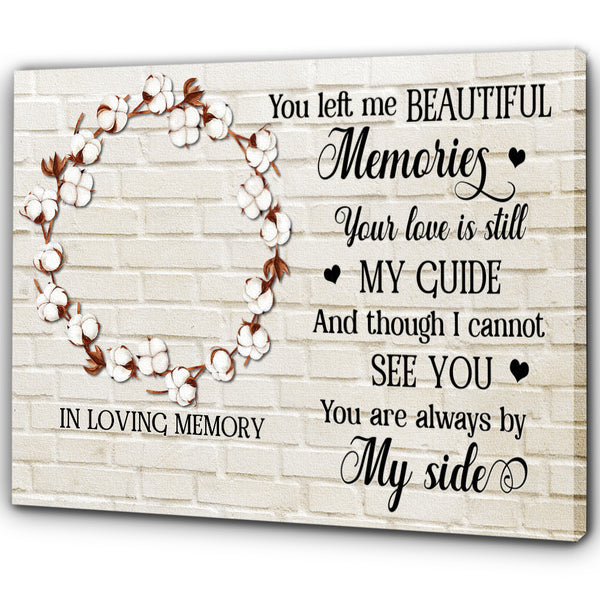 Memorial Canvas Gifts for Loss of Father Mother, Sympathy Gifts For Loss of Loved One In Heaven NXM193