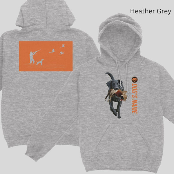 Black Labs -  Pheasant hunting Dog custom Hoodie Shirt D03 - FSD4693