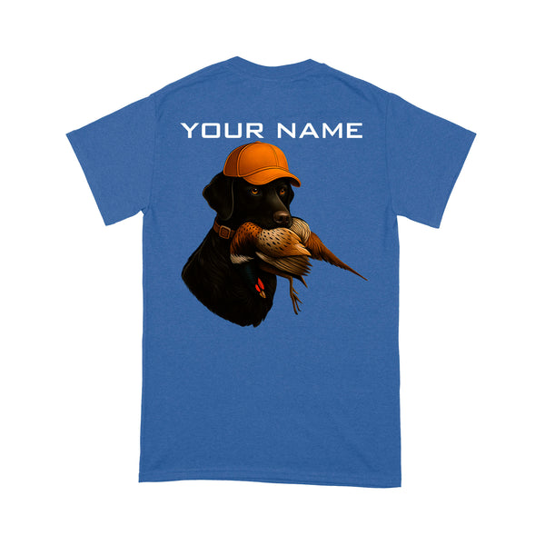 Black Labrador Retriever Pheasant hunting Shirt for Hunter FSD4719 D03