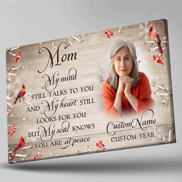 Mom Memorial Personalized Remembrance Gifts For Loss of Mother Bereavement For Mother Loss Gift NXM502