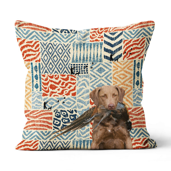 Beautiful Hunting Dog Pillow with many Dog breeds to choose, Perfect gift for Hunting dog owner FSD4376