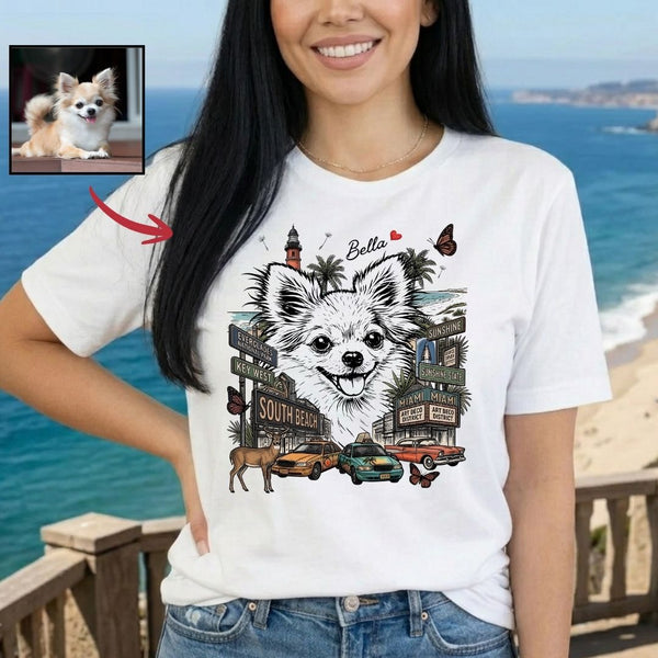 US States Custom Dog Shirt – Personalized Gift for Dog Lovers FSD4830