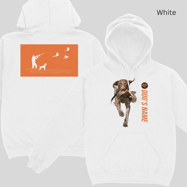 GSP - Pheasant hunting Dog custom Hoodie Shirt D03 - FSD4693