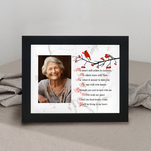 Memorial Shadow Box, Cardinal Picture Frame Sympathy Gifts for Loss of Loved One Memory Frame 3.5x5 TND3