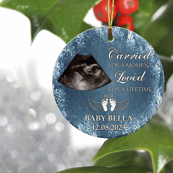 Baby Memorial Ornament, Ornament Remembrance Gifts Loss Of Baby Child Miscarriage Gift MB01