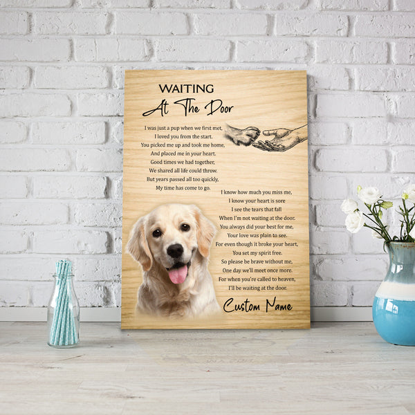 Loss of dog sympathy gifts, Dog memorial gifts, Pet memorial gifts, Dog passing away gifts - VTQ159