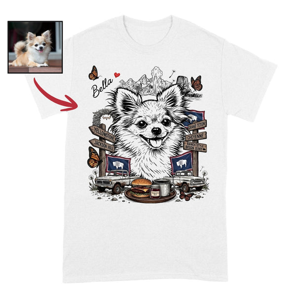US States Custom Dog Shirt – Personalized Gift for Dog Lovers FSD4830