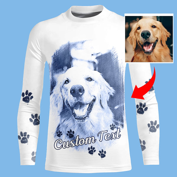 Personalized Dog Hoodie for Humans Dog Mom Dog Dad | Custom Dog Shirt for Dog Lover| D22