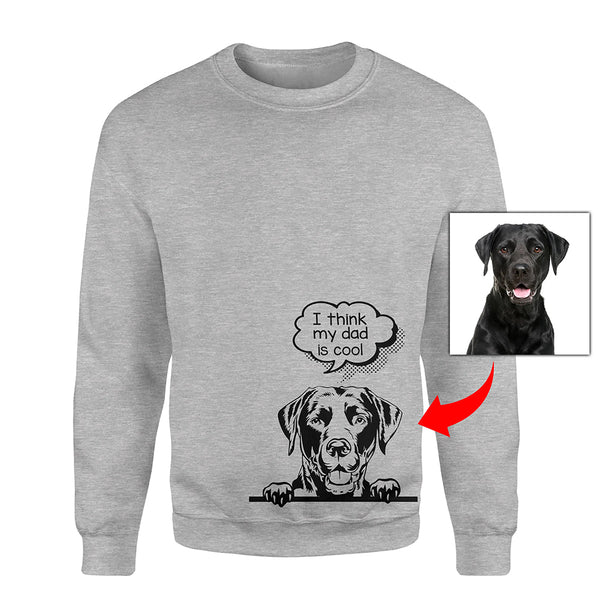 Personalized Dog Shirts for Humans - Custom Dog's Photo, Perfect Dog Dad Gift D15