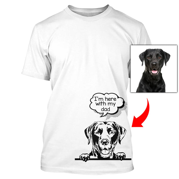 Personalized Dog Shirts for Humans - Custom Dog's Photo, Perfect Dog Dad Gift D13