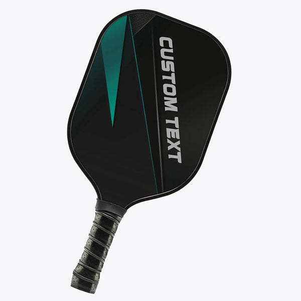 Personalized Black And Blue Pickleball Paddle With Names, Pickleball Team Paddle Pickleball Gifts IPHW7244