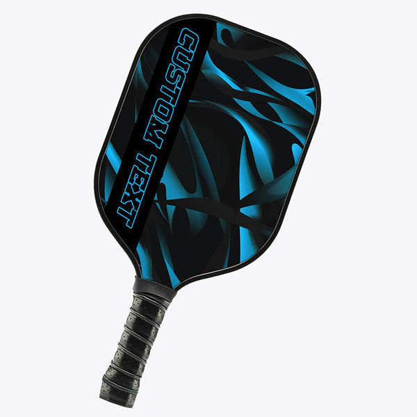 Black And Blue Custom Pickleball Paddles For Men And Women, Pickleball Team Paddle Pickleball Gifts IPHW7226