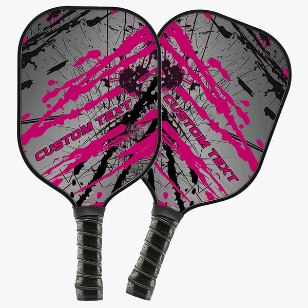 Personalized Pink Pickleball Paddles With Name, Pickleball Tournaments Paddle For Team, Pickleball Gifts IPHW7234