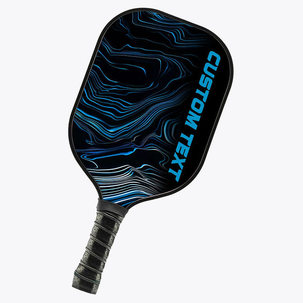 Personalized Blue Pickleball Paddles With Name, Pickleball Tournaments Paddle For Team, Pickleball Gifts IPHW7231
