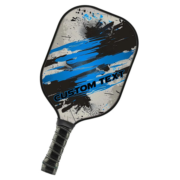 Custom Blue Pickleball Paddle For Men And Women, Pickleball Racket With Names, Personalized Pickleball Gifts IPHW7235