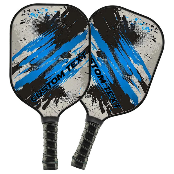 Custom Blue Pickleball Paddle For Men And Women, Pickleball Racket With Names, Personalized Pickleball Gifts IPHW7235
