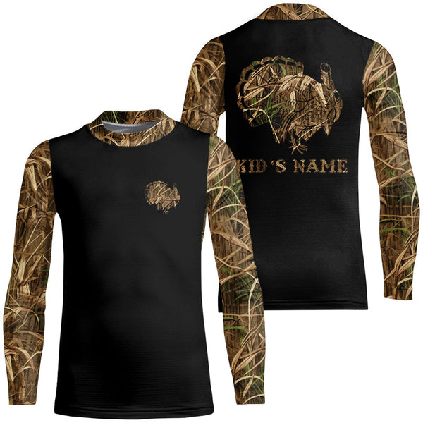 Turkey Hunting Camo Customize Name 3D All Over Printed Shirts Personalized Turkey Hunting gifts NQS858