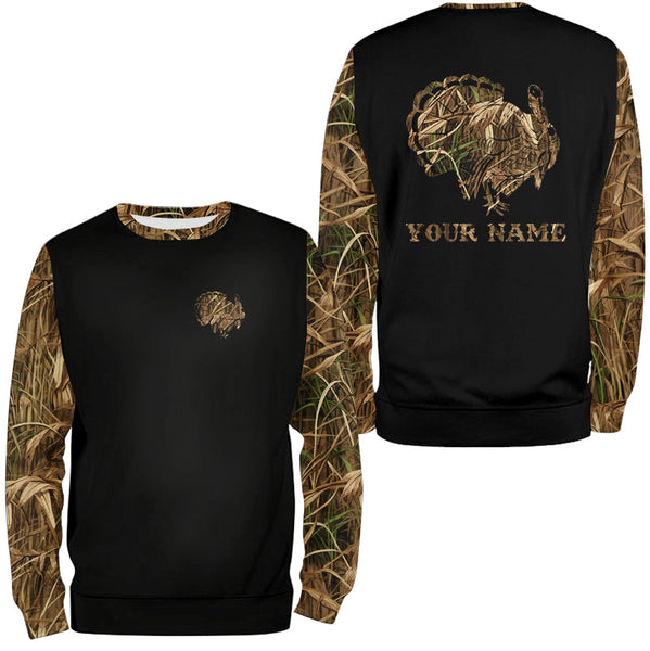 Turkey Hunting Camo Customize Name 3D All Over Printed Shirts Personalized Turkey Hunting gifts NQS858