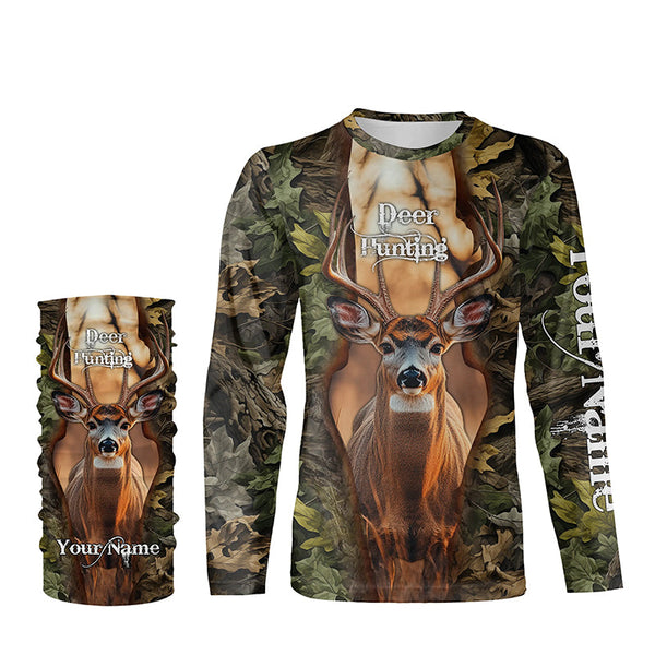 Mule deer hunting big games hunting legend hunter hunting camo custom name hunting clothes NQSD44