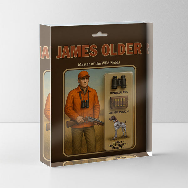 Acrylic Plaque Custom Face and Name For Upland Hunters, Pheasant Hunter FSD4697
