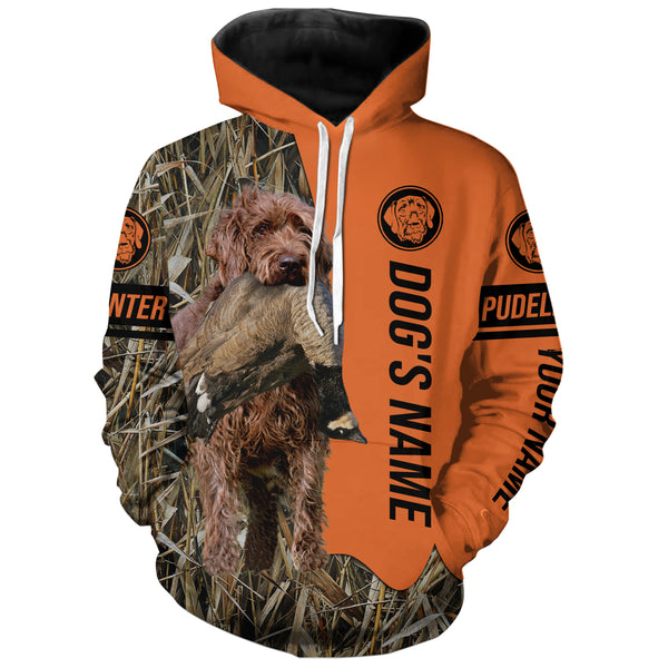 Pudelpointer Hunting Dog Customized Name All over printed Shirts for Hunters, Hunting Gifts FSD4080