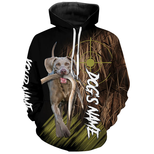 Weimaraner Hunting Dog Custom Name Shirts for Hunter, Gifts for Hunters FSD4582