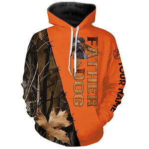 German Shorthaired Pointer Pheasant Hunting Orange shirts, Father's Day Hunting Gift ideas for Dad FSD4493