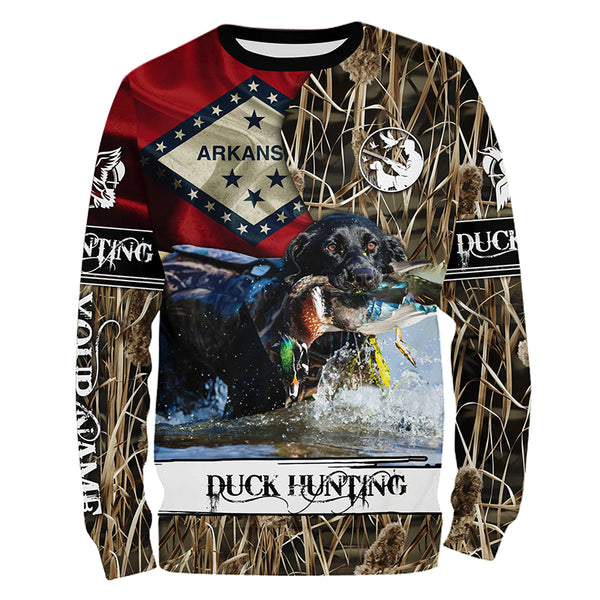 Arkansas Duck hunting Waterfowl Camo Custom Full Printing Shirts - Arkansas duck hunting outfitters FSD3329