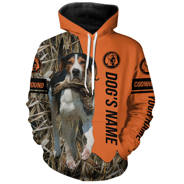 Treeing Walker Coonhound Hunting Dog Customized Name Shirts for Hunters, Personalized hunting gifts FSD4179