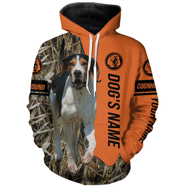 Treeing Walker Coonhound Hunting Dog Customized Name Shirts for Hunters, Personalized hunting gifts FSD4179