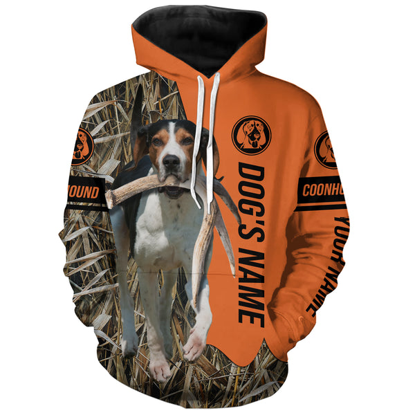 Treeing Walker Coonhound Hunting Dog Customized Name Shirts for Hunters, Personalized hunting gifts FSD4179