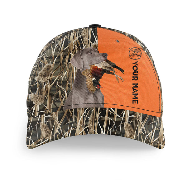 Pheasant Hunting With Dogs Custom Hat Adjustable Unisex Baseball Hat, Choose hunting dog breeds FSD3704