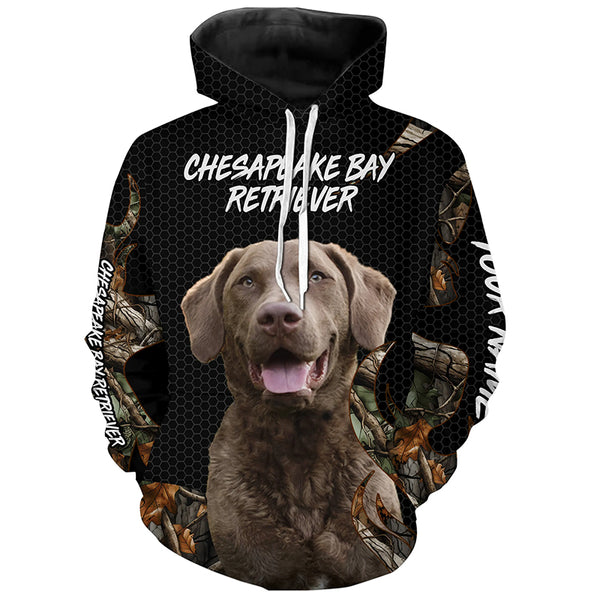 Chesapeake Bay Retriever dog orange camo All over printing Shirt Personalized gift for Retriever lover FSD3722