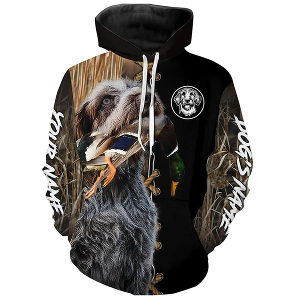 Spinone Italiano Hunting Dog Custom Name Hoodie Shirt for Hunter FSD4796