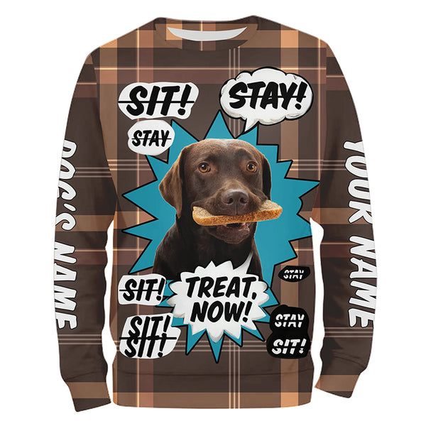 Funny Dog training Custom Name and Photo Shirt, Dog lover shirts FSD4645