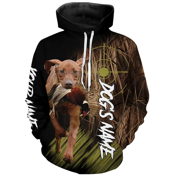 Vizsla Custom Name Hunting Dog Shirts for Hunter, Gifts for Hunters FSD4574