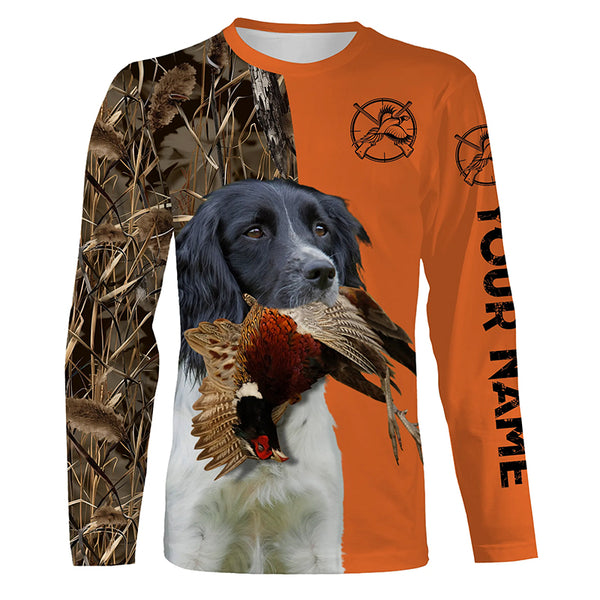 Best Pheasant hunting Dogs Customize name 3D All over print Long Sleeve Shirt FSD3535