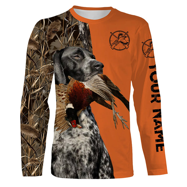 Best Pheasant hunting Dogs Customize name 3D All over print Long Sleeve Shirt FSD3535