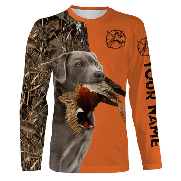 Best Pheasant hunting Dogs Customize name 3D All over print Long Sleeve Shirt FSD3535