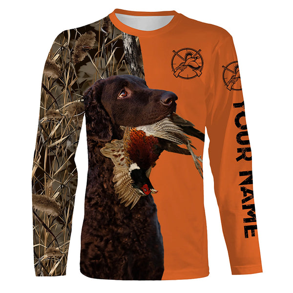 Best Pheasant hunting Dogs Customize name 3D All over print Long Sleeve Shirt FSD3535