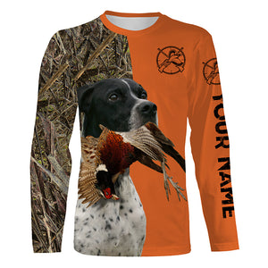 Best Pheasant hunting Dogs Customize name 3D All over print Shirts - Black and white English Pointer FSD3535