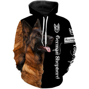 German Shepherd 3D All Over Printed Shirts, Hoodie, T-shirt German Shepherd Dog Gifts for dog Lovers FSD3555