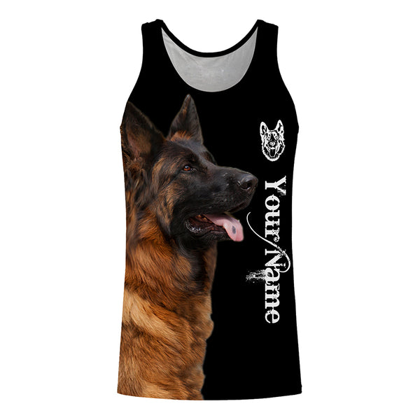 German Shepherd 3D All Over Printed Shirts, Hoodie, T-shirt German Shepherd Dog Gifts for dog Lovers FSD3555