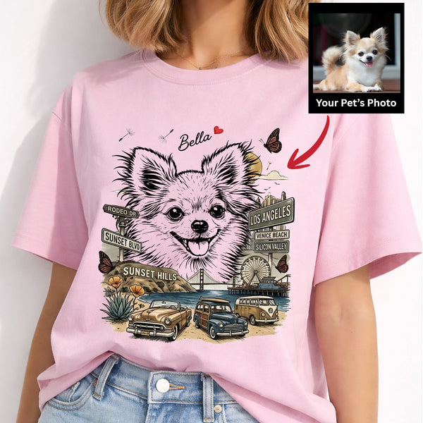 Funny California State Custom Dog Shirt – Personalized Gift for Dog Lovers FSD4821