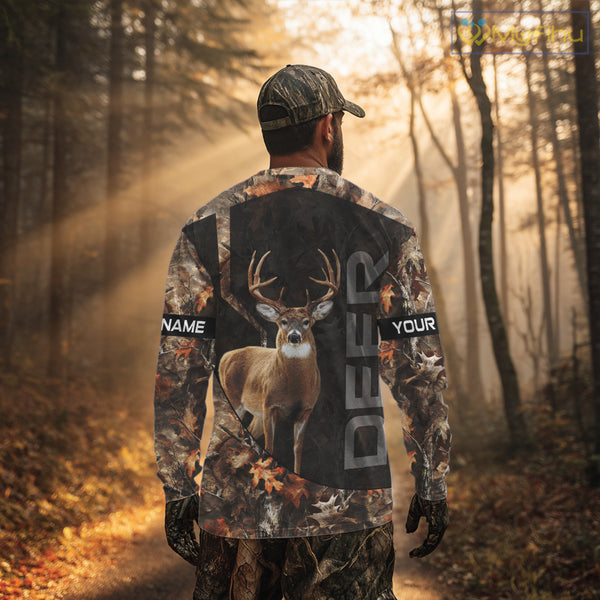 Deer Hunting Custom Name Camouflage Hunting Clothes, Deer Hunting Outfit, Hunting Shirt NHT252