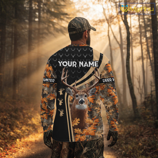 Custom Camo 3D Animal Deer Hunting Shirt Best Hunting Clothes For Season NHT67
